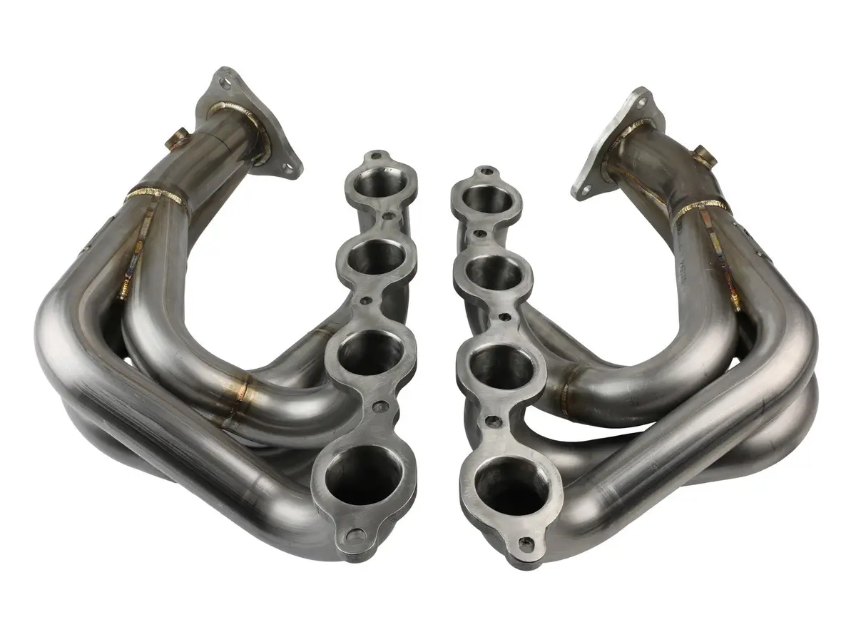 Afe 1-7/8" Twisted Steel 304 Stainless Steel Headers For '20-'25 C8 Corvette 2