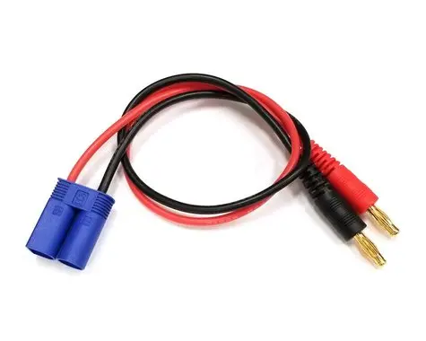 Rce1617 Charge Adapter: Ec5 Device To M 4Mm Bullets- 300Mm Wire 1
