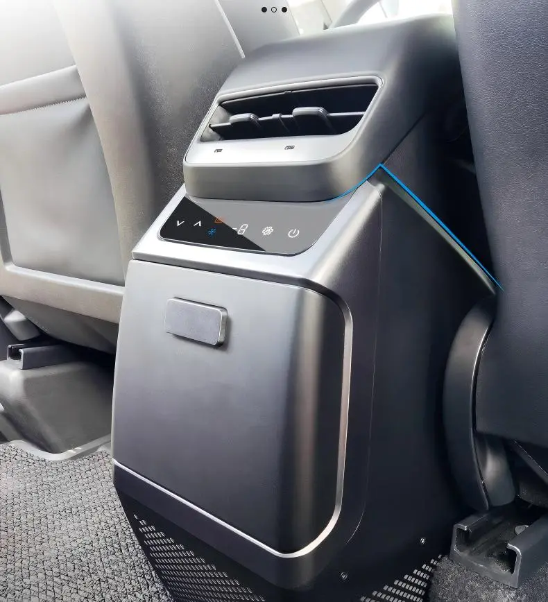 Rear Armrest Box Refrigerator For Model Y | Compressor Cooling | 40-Min Fast Cool | Non-Destructive Install 1