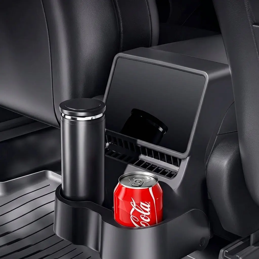 Rear Seat Cup Holder For Tesla Model 3 Highland / Model Y Juniper 1