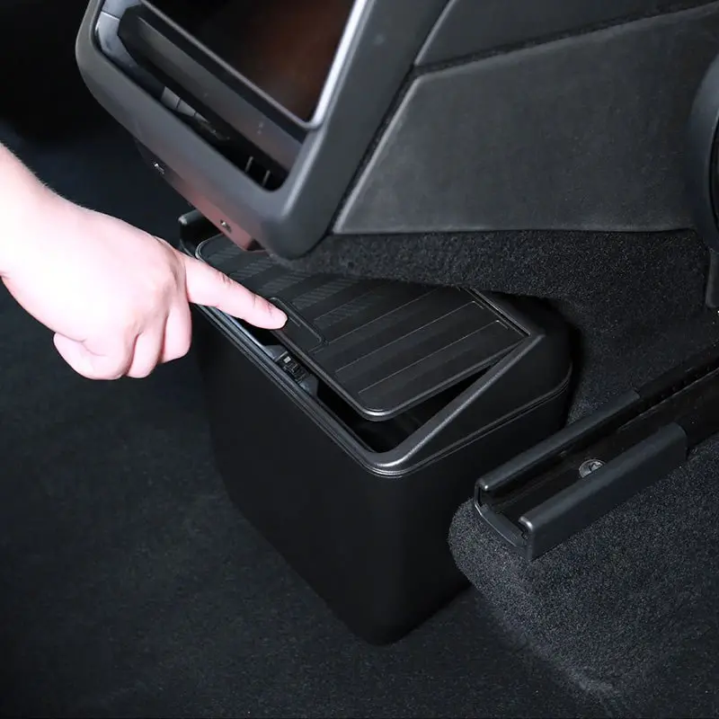 Rear Seat Storage Box | Trash Can For Model Y Juniper 1