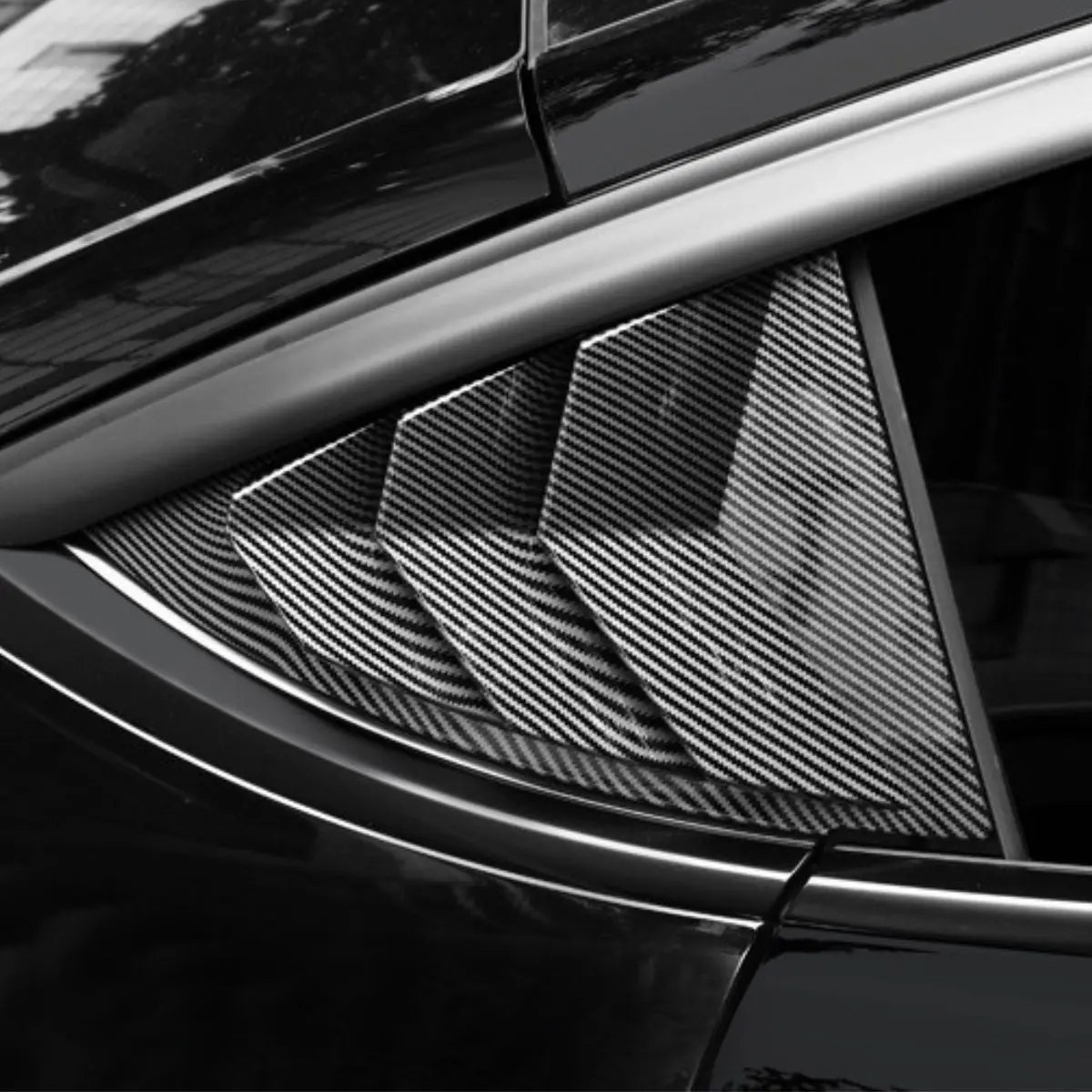 Tesery Side Window Vent Cover For Model Y | 3 Finishes | 2-Pack 1