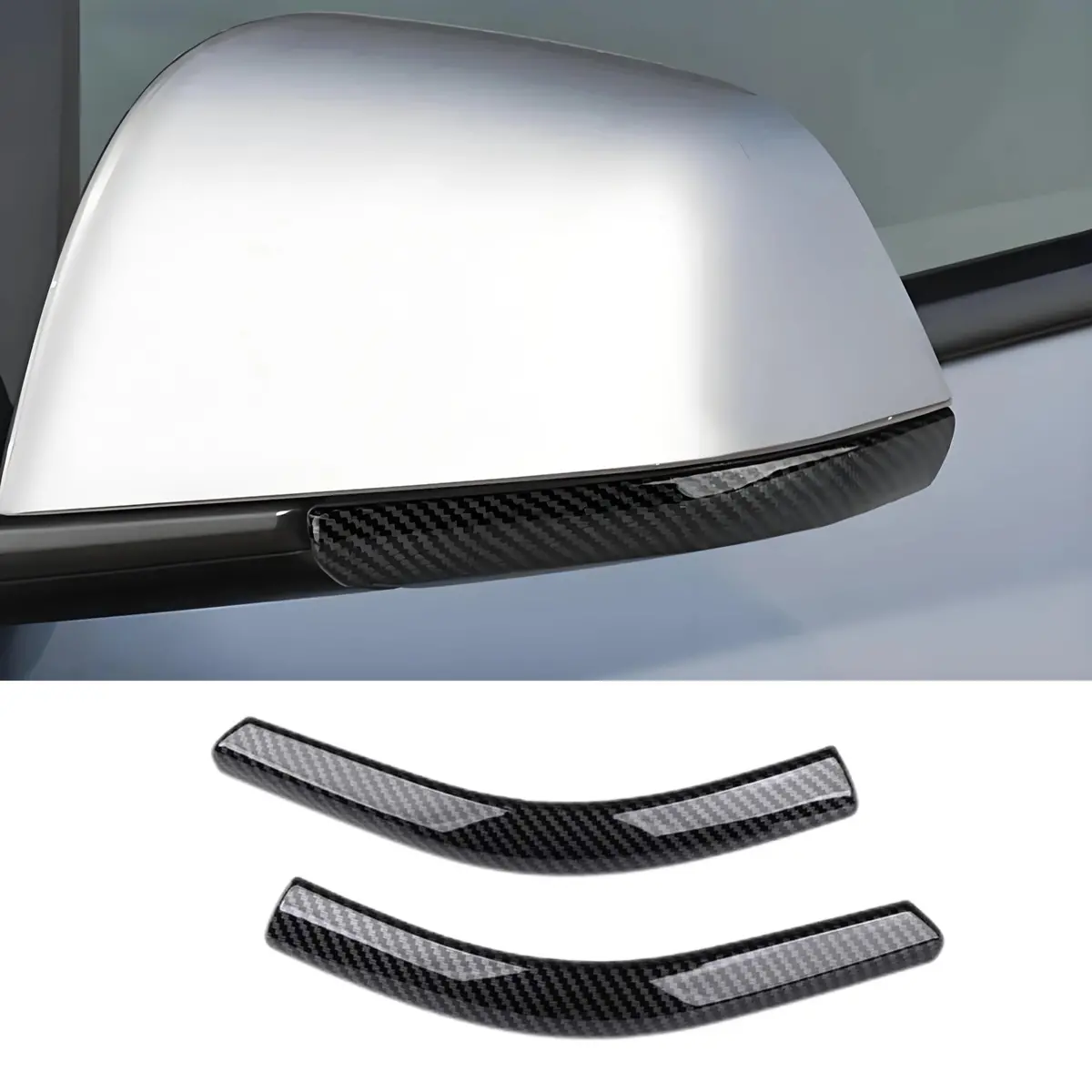 Rearview Mirror Anti-Collision Strip For Tesla Model 3/Y 2