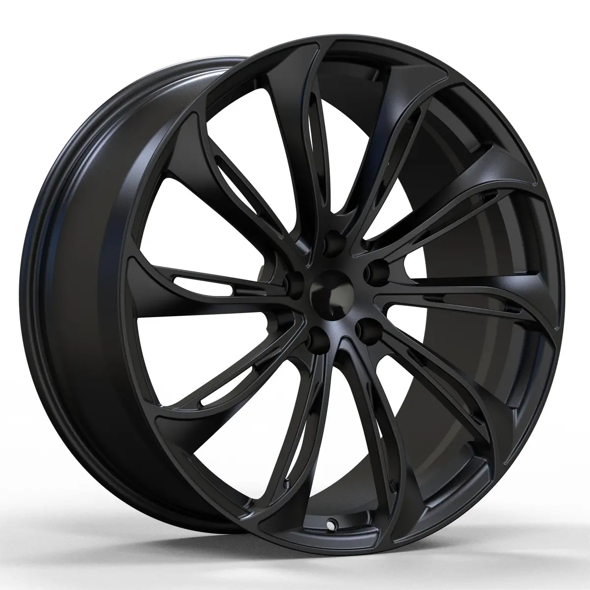 Rims For Model 3【18" Glossy Black Set Of 4】Surprise Gifts On Us 1