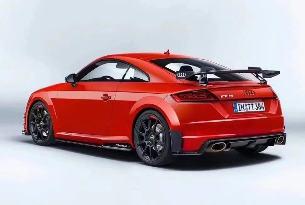 Audi Ttrs Mk3 2014+ Audi Sport Style Carbon Fiber Side Skirt Splitters 1
