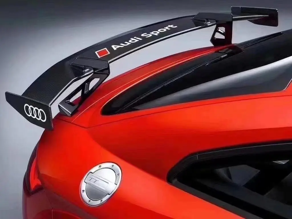 Audi Tt Mk3 2014+ Audi Sport Performance Style Carbon Fiber Rear Wing Spoiler 1