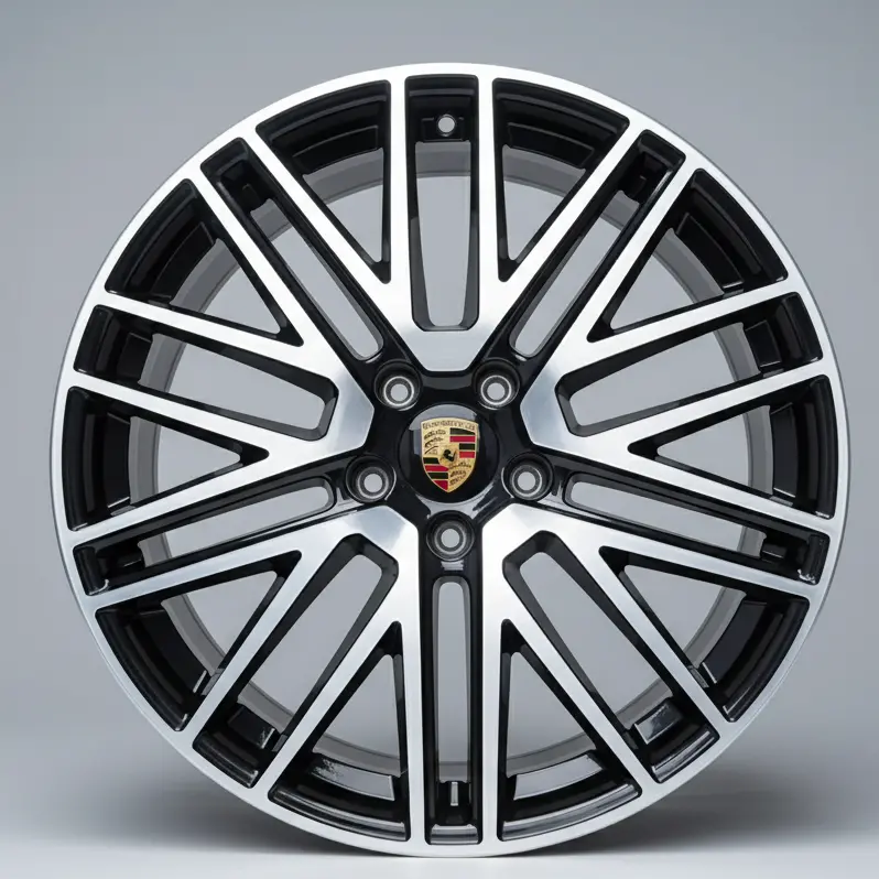 (Demo Car Wheels) 22” Porsche Cayenne Turbo Design Oe Wheels 1