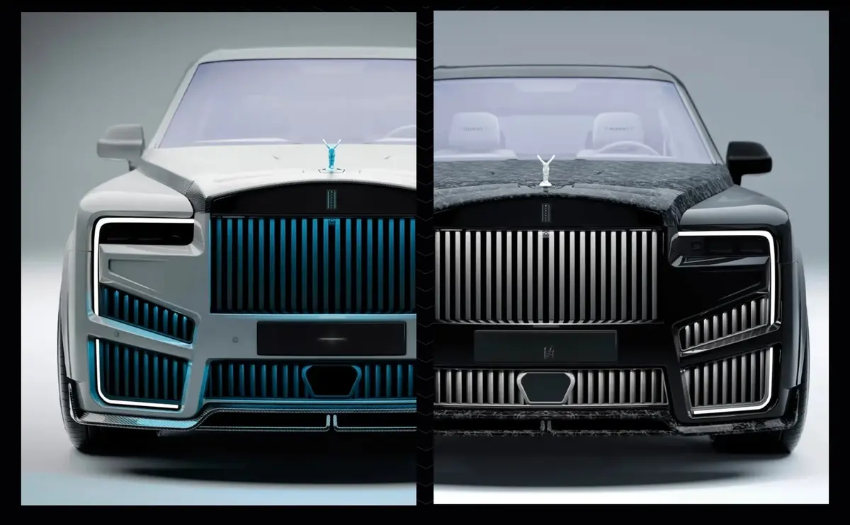 Ms Dry Carbon Fiber Front Bumper Kit For 2025+ Rolls-Royce Cullinan 1