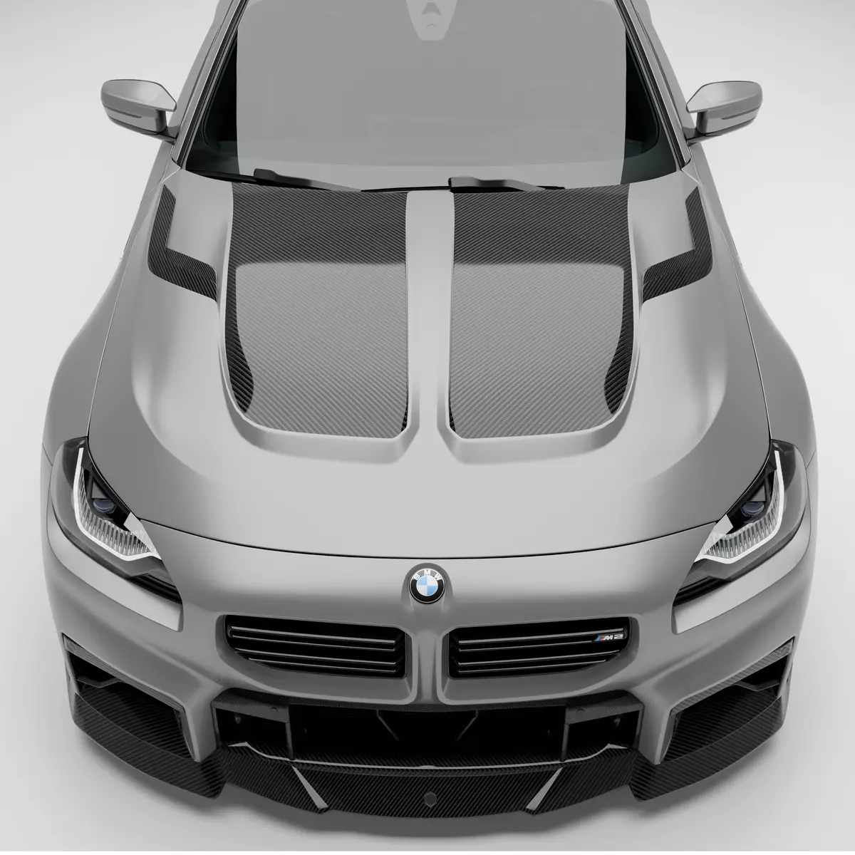 Revozport Bmw M2 G87 Coupe 2023+ Dry Carbon Fiber Hood (Bonnet) 1