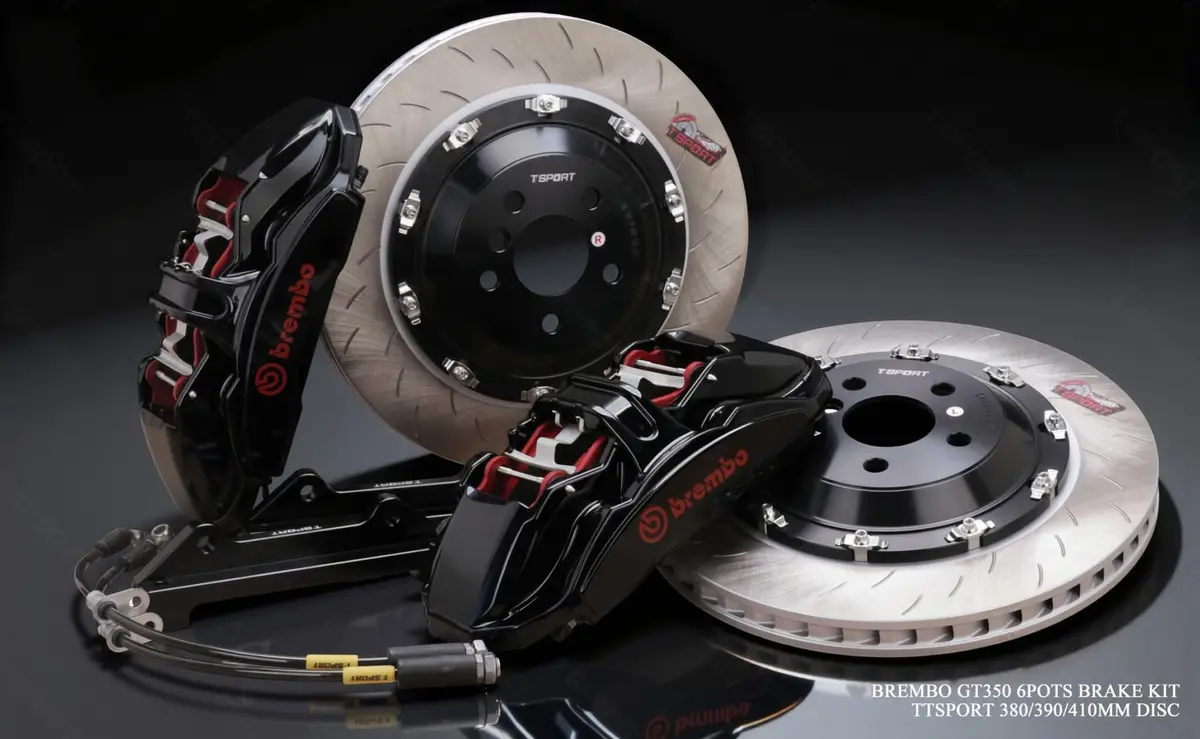 Brembo Gt350 6 Pot Front Big Brake Upgrade Kit 1