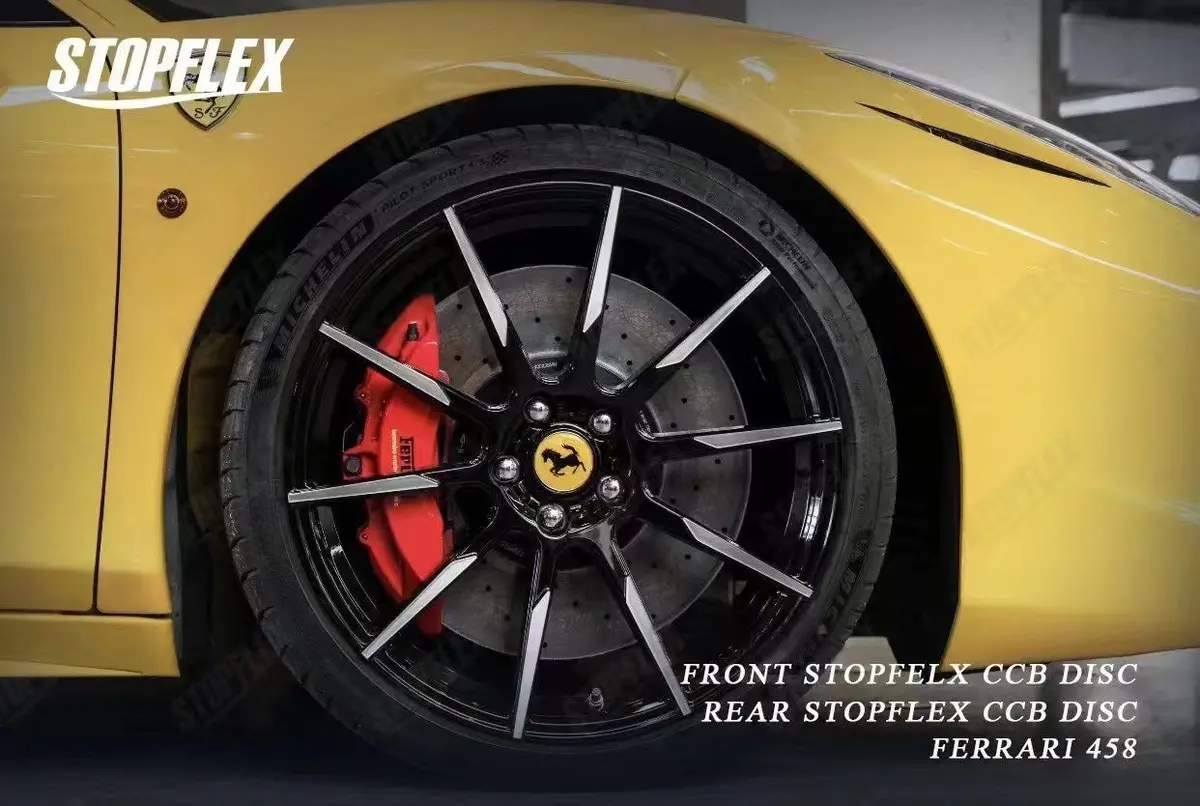 Stopflex Carbon Ceramic Brake Discs Set For Ferrari 458 Italia / Spider / Speciale 1