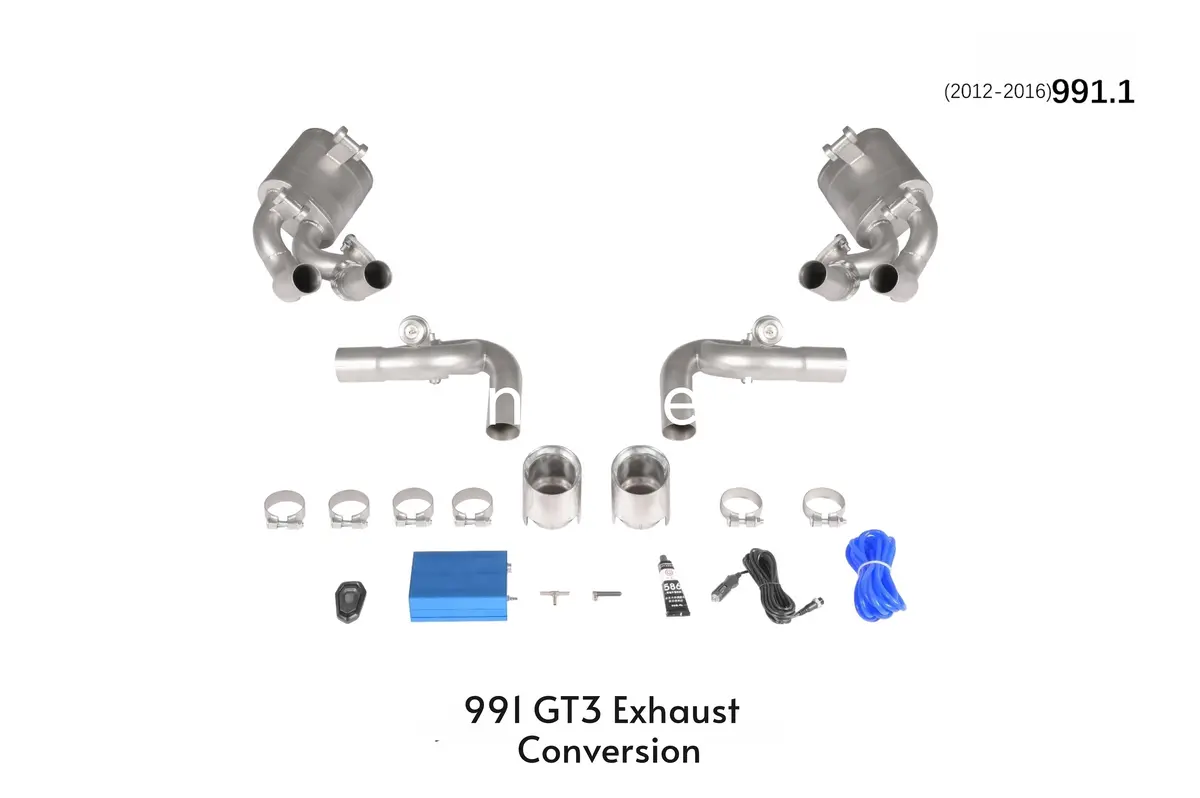991.2 Gt3 Style Rear Bumper Kit For Porsche 911 991 Carrera / Gt3 2012-2018 4