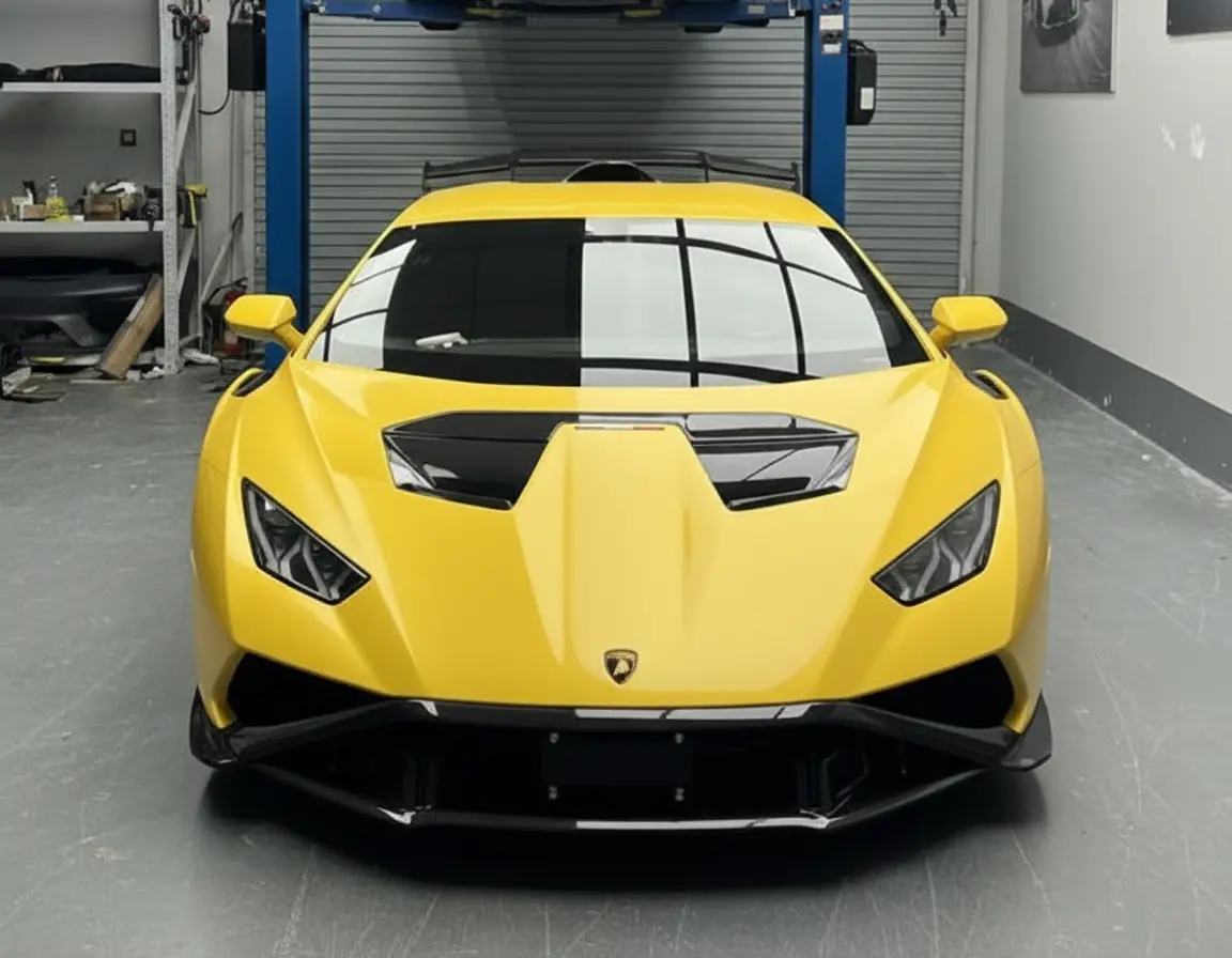Sto Style Dry Carbon Fiber Conversion Body Kit For Lamborghini Huracan Lp610-4 & Lp580-2 1