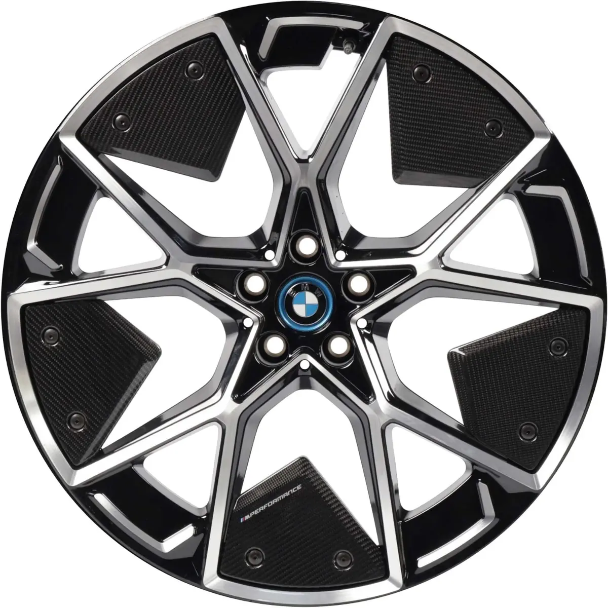 22" Bmw Ix I20 1022M Carbon Fiber M Performance Wheelset 1