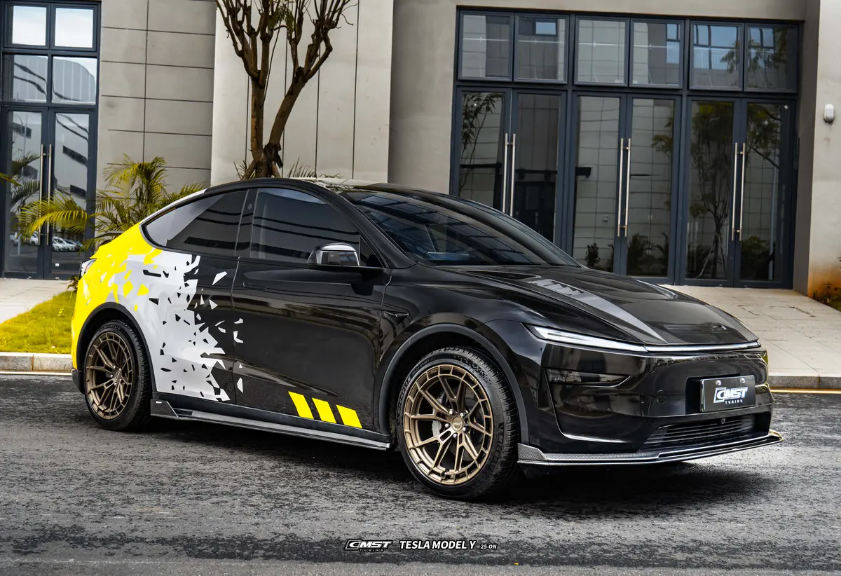 Cmst Ver. S Aero Dry Carbon Fiber Body Kit For Tesla Model Y Juniper 2025+ 1