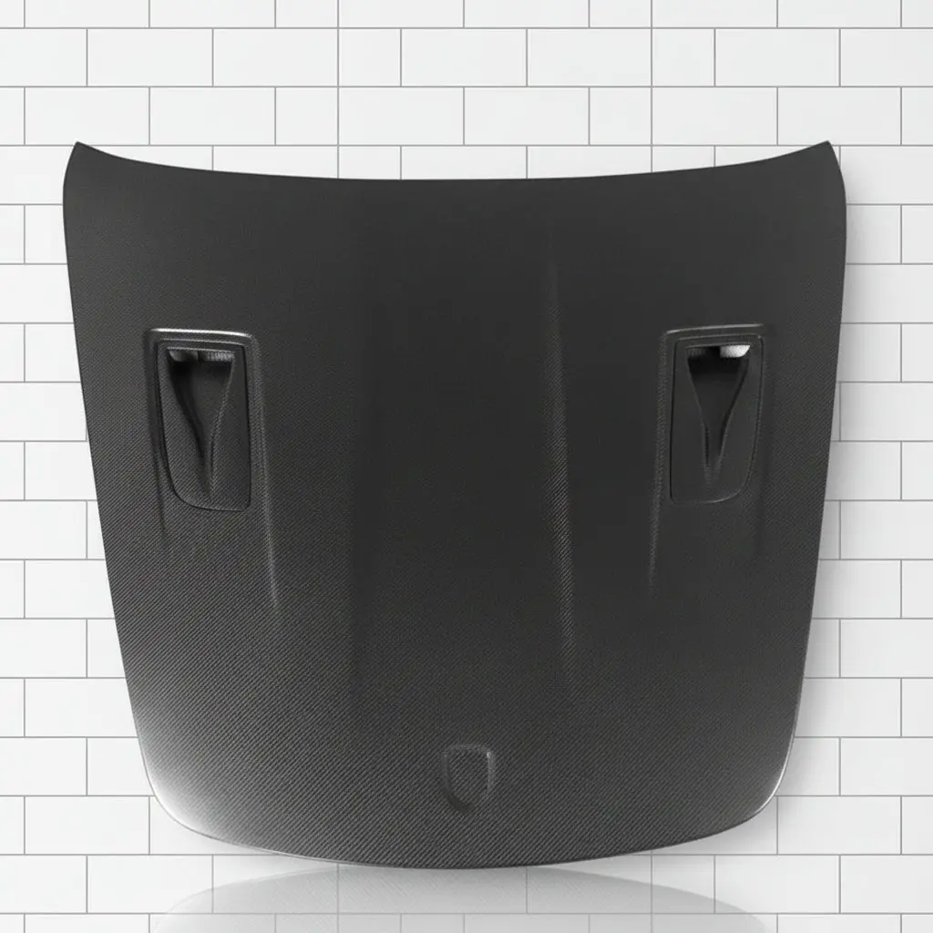 Porsche 718 Boxster / Cayman Gt2 Rs / Gt3 Rs Style Carbon Fiber Front Hood Bonnet 2