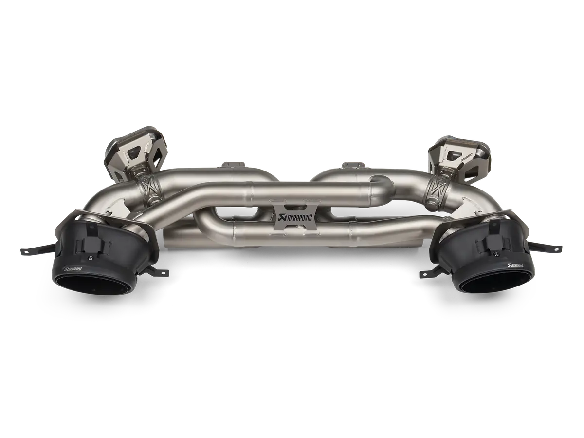 Akrapovic Porsche 911 Carrera / T / S/ 4/ 4S / Targa / Cabriolet (992.2) 2025+ Slip-On Race Line Titanium Exhaust System 1