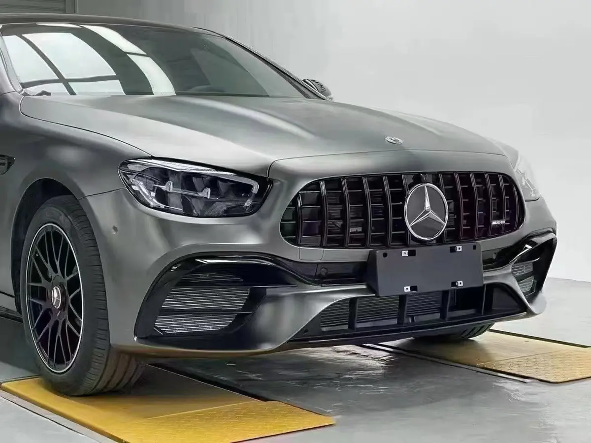 Mercedes-Benz W213 Facelift 2020+ E-Class Sedan Amg Gts Style Front Grill 1