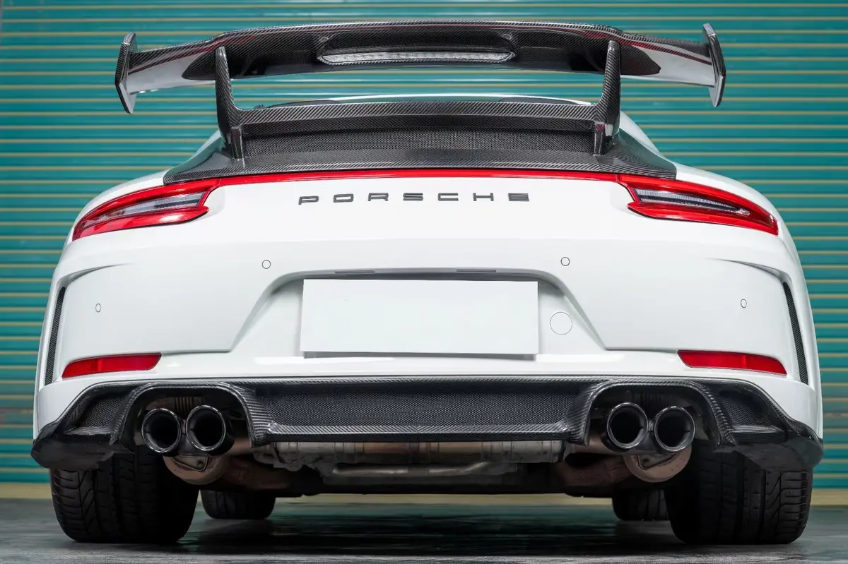 991.2 Gt3 Style Rear Wing Spoiler For Porsche 911 991 Carrera C2s C4s 2012-2018 4