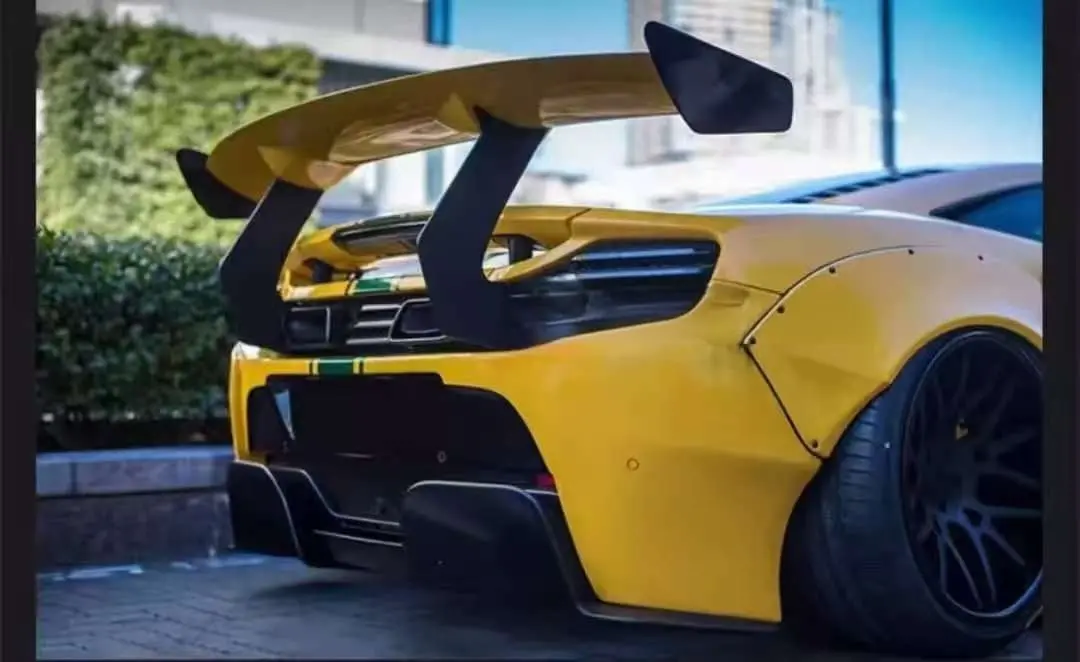 Lb Rear Wing Spoiler For Mclaren 650S / Mp4-12C 1