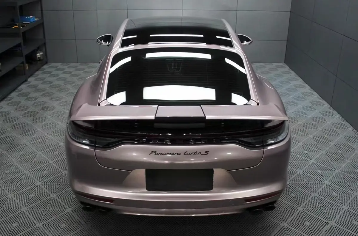 Porsche Panamera 976 2024+ Turbo Style Extendable Rear Wing Spoiler 1