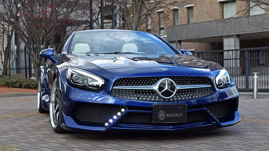 Vitt Squalo Mercedes-Benz Sl R231 2017+ Widebody Full Body Kit 1