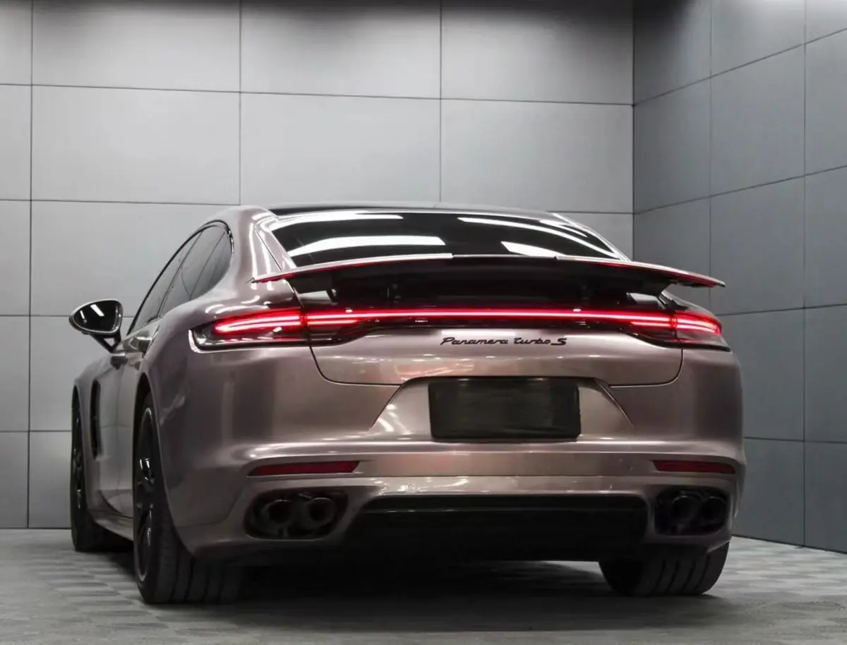 Porsche Panamera 971 2017+ Turbo Style Extendable Rear Wing Spoiler 1