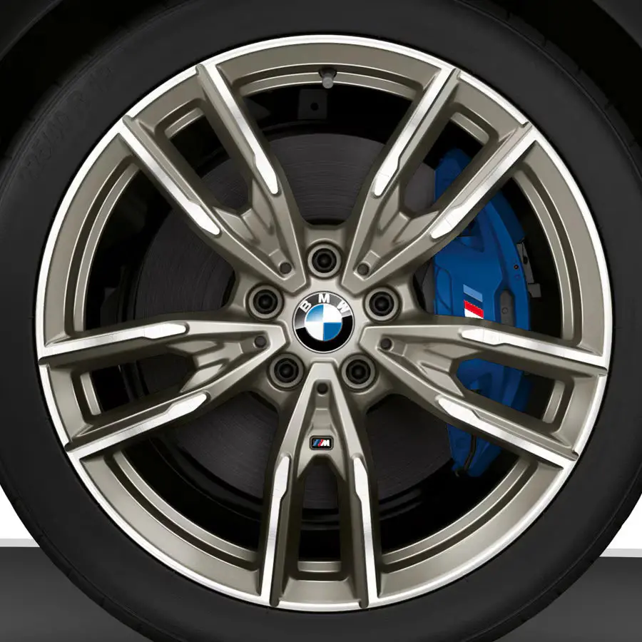 (Demo Car Wheels) 19” Bmw 3-Series 792M Oe M Performance Bi-Colour Wheels Set 1