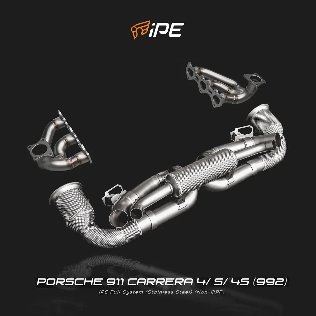 Ipe Porsche 911 992 Carrera / 4 / S / 4S / Gts Valvetronic Exhaust System 2