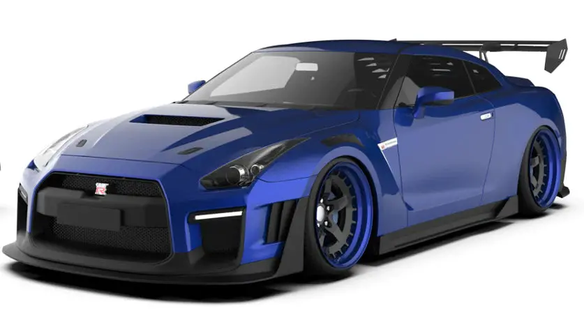 Robot Craftsman "Godzilla" Narrow Body Body Kit For Nissan Gtr R35 1