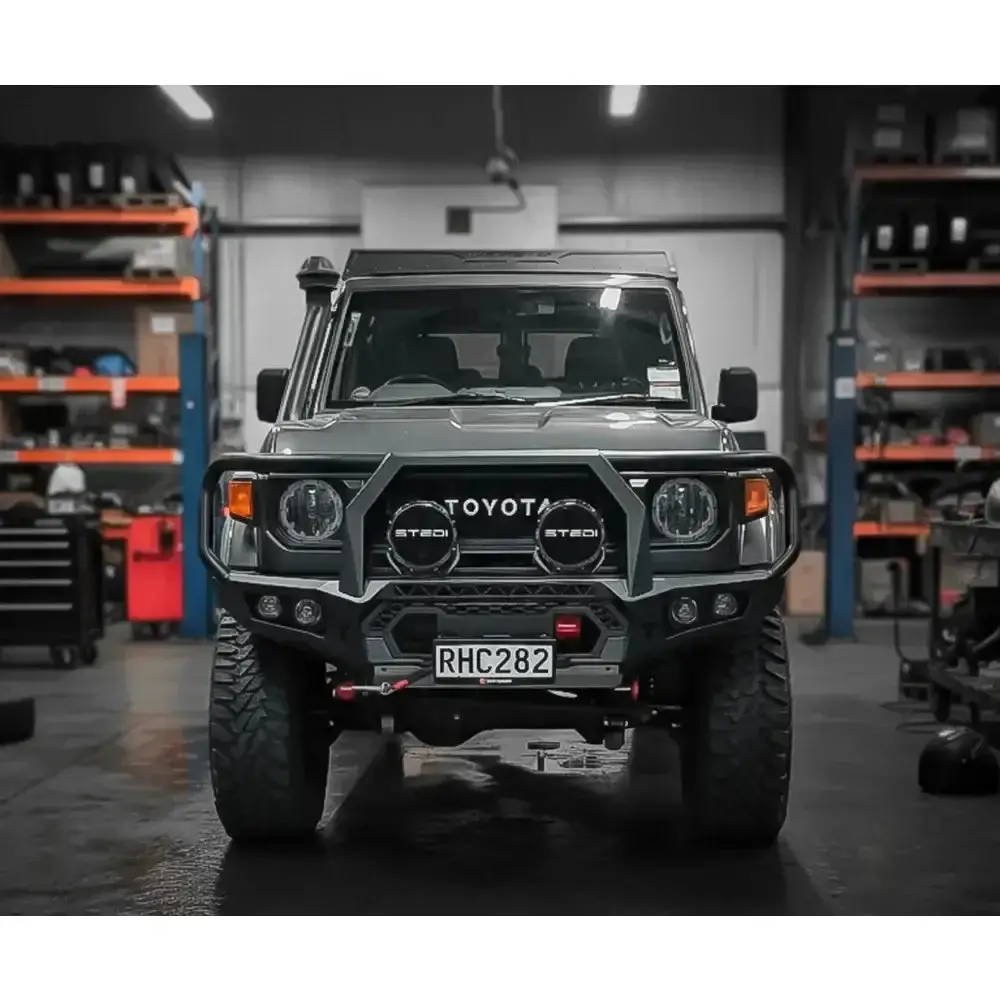 Rockarmor Gt Hoop Bullbar Landcruiser 79 Facelift 23+ Circle Headlight 1