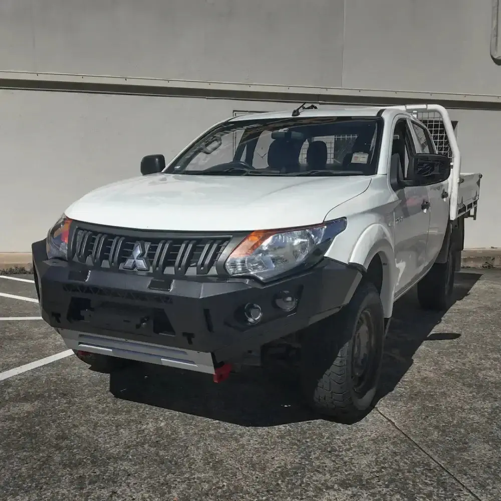 Rockarmor Gt Steel Hoopless Bullbar - Mitsubishi Mq Triton (Full Bar Replacement) 1