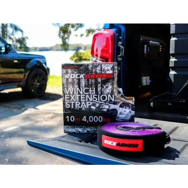 Rockarmor-Winch Extension Strap 10M 4000Kg 1