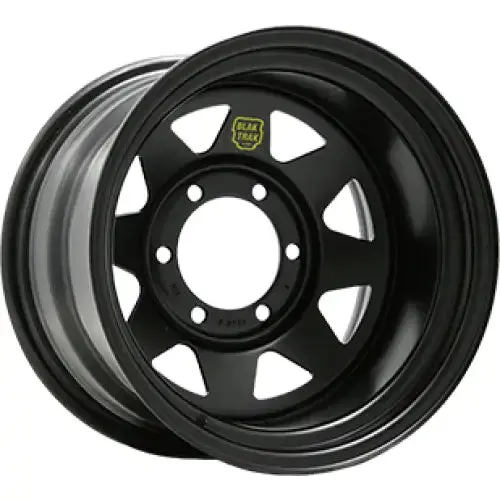 Roh Steel Rim 17 X 8 Pcd 6/139.7 Offset -22 Black 1