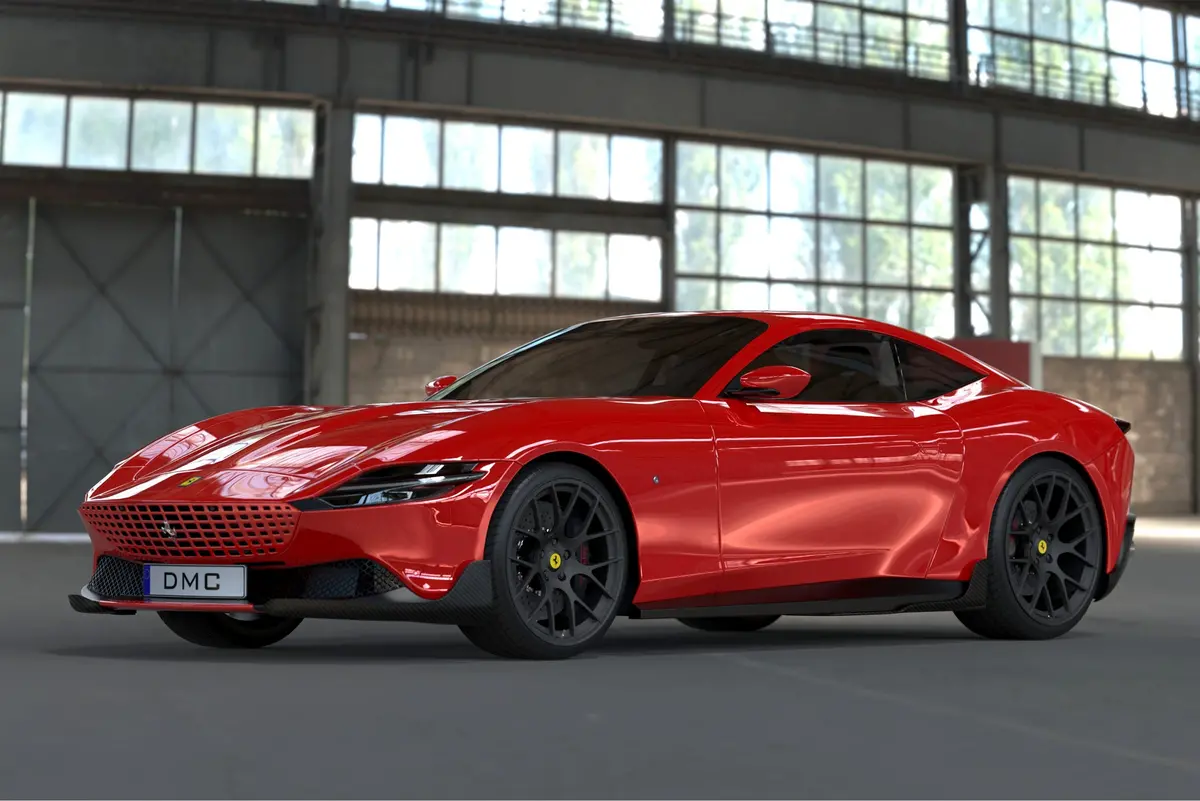 Dmc Ferrari Roma Forged Carbon Fiber Side Skirt Panels (Dmc Aero Kit) Fit The Oem Rocker Body 1