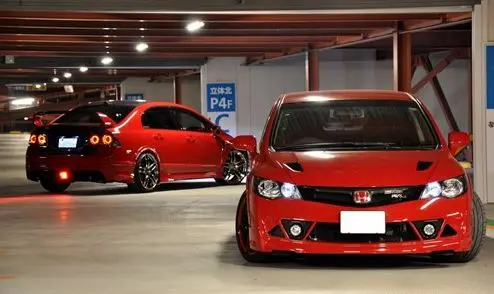 Honda Civic Fd2 2006-2010 Mu Rr Style Pu Full Body Kit 1