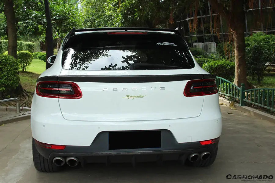Carbonado Carbon Fiber Rear Diffuser For Porsche Macan / Macan S / Macan Gts 2014-2019 3