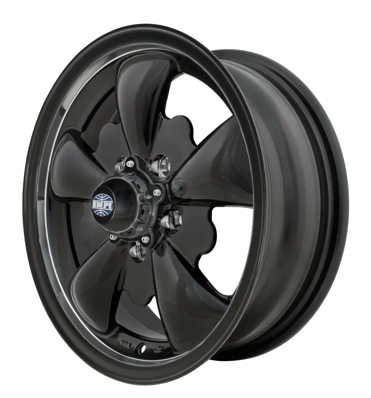 Empi Gt-5 Matte Black Wheels, 15X5.5" 5-Lug (9662) 1