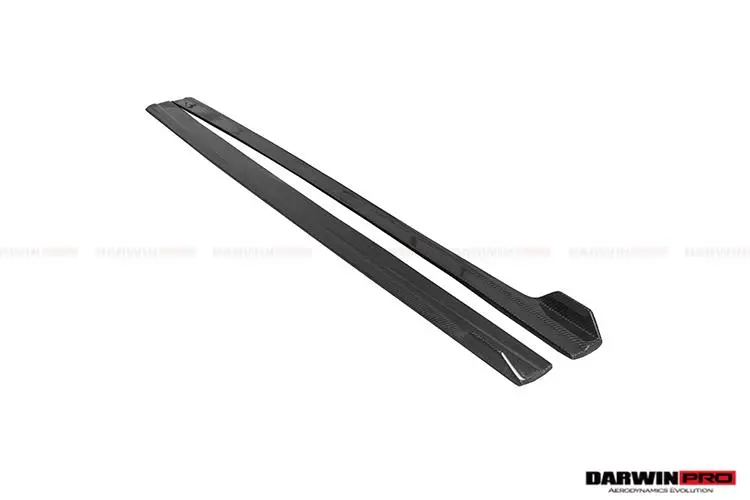 Darwinpro 2013-2016 Audi S3/ A3 Sline Sedan Bkss Style Side Skirts W/ Caps 2