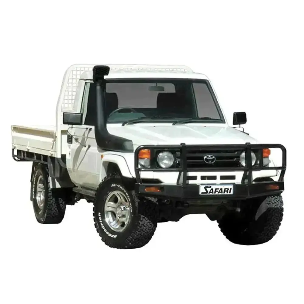 Safari Armax Snorkel To Suit Toyota Landcruiser 71, 73, 75, 78 & 79 Series Narrow Front Landcruiser 01/1985 - 03/2007 4.2L Diesel 1Hz, 1Hd-Fte (Factory Snorkel Replacement) 1