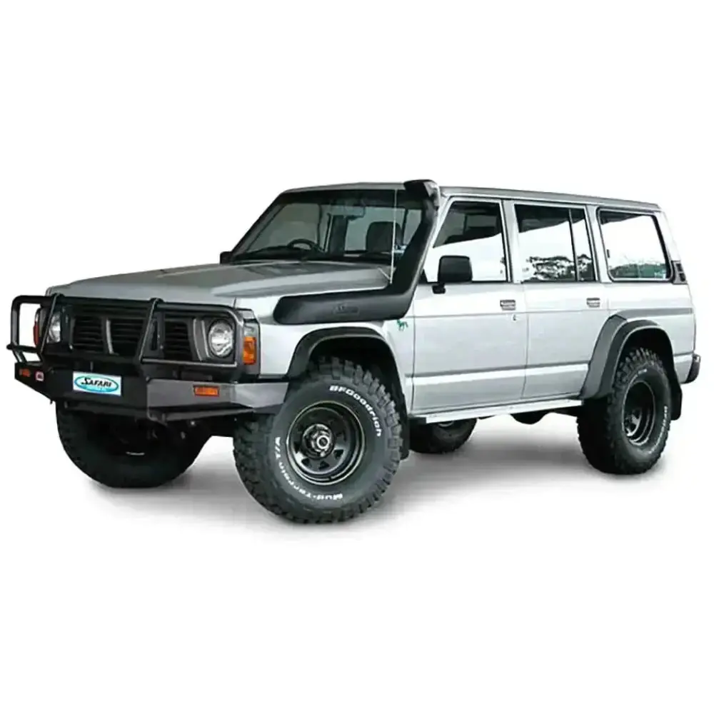 Safari V-Spec Snorkel To Suit Nissan Gq Patrol (Y60) Td42 With Horizontal Pre Cleaner 1