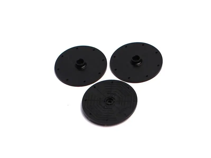 Sh-30 Large Round Shape Standard Size Plastic Servo Horn Set, 25 Tooth (3Pcs) 1