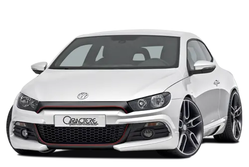 Caractere Aerodynamic Kit With Exhaust For Vw Scirocco 1