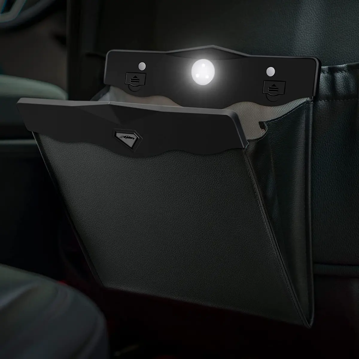 Seat Back Row Trash Bag For Tesla Model 3/Y/X 1
