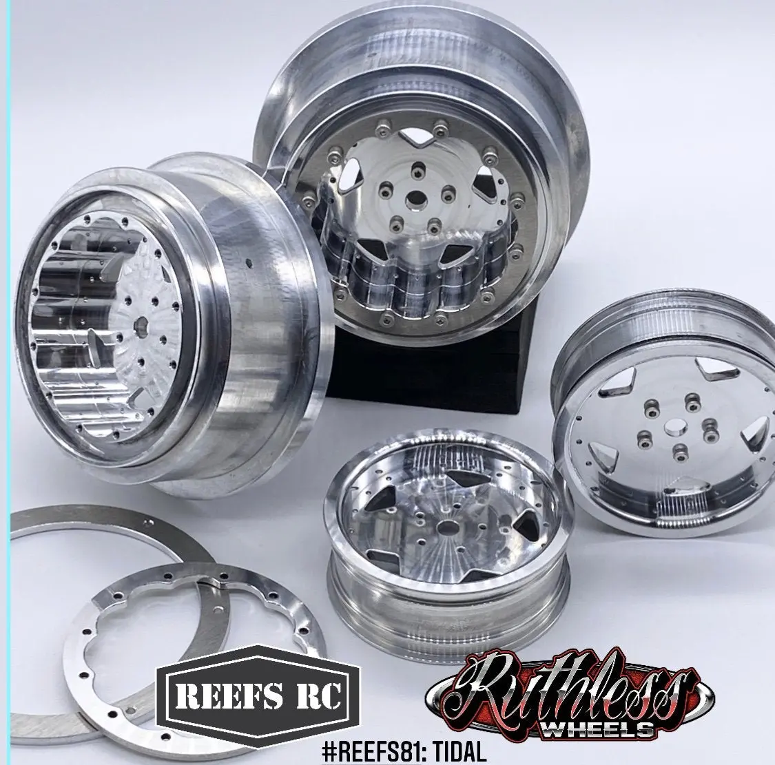 Reefs81 Tidal Drag Wheels With Rings And Hardware 1