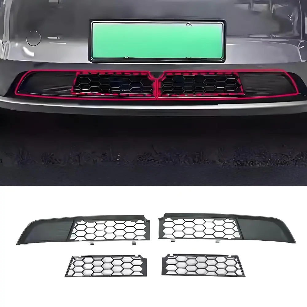 Split Insect Net Front Bumper Grill For Model Y Juniper (Not Fit For Performance) 1