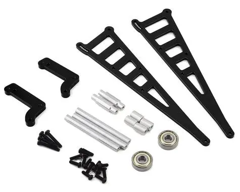 Stc71071bk Cnc Machined Al. Wheelie Baar Kit For Dr10 (Blk) 1