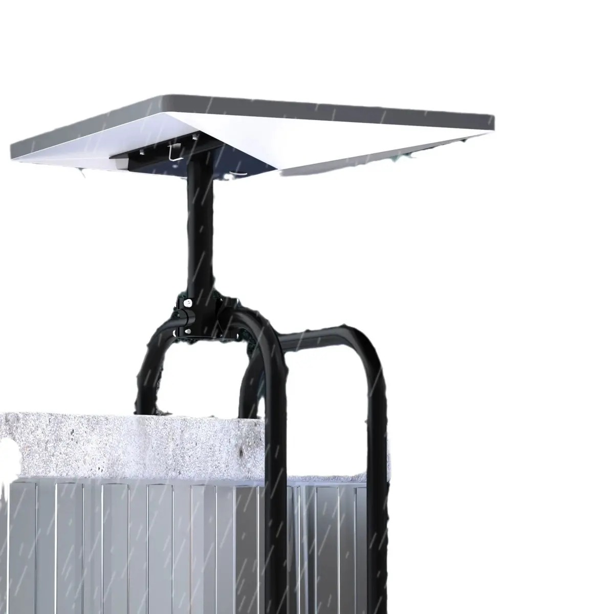 Starlink Rv Roof Mount | Heavy-Duty Metal Permanent Mount 1
