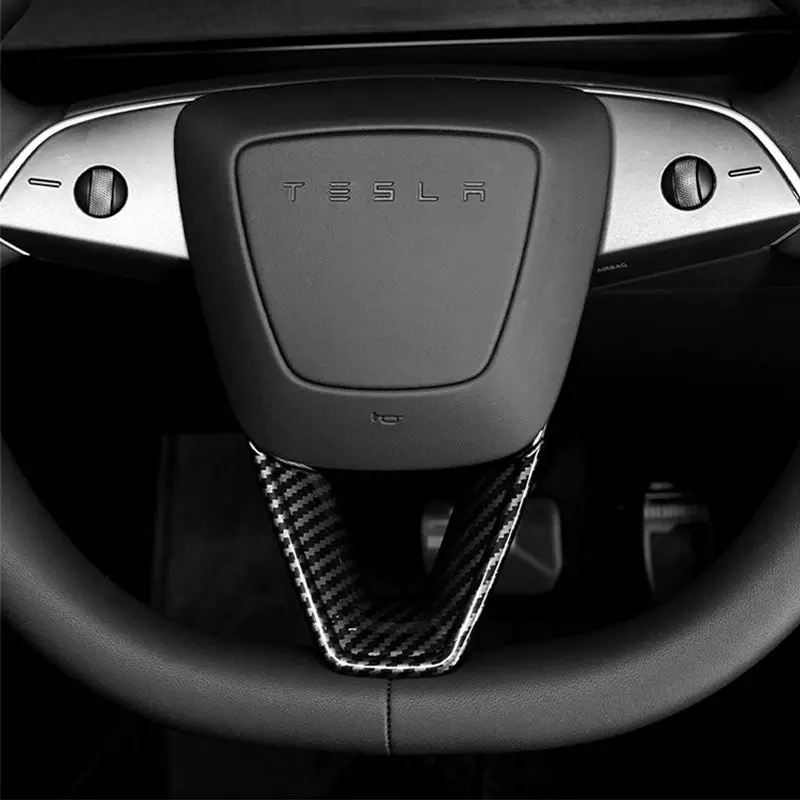 Steering Wheel V-Cover For Model 3 Highland & Model Y Juniper 1