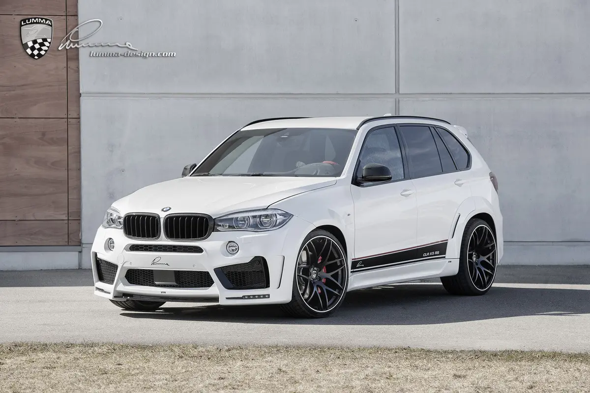 Lumma Design Clr X5 F15 Rs Widebody Kit W/ 22" Clr Wheels & Tires + 1